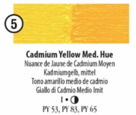 Cadmium Yellow Medium Hue - Daniel Smith - 37ml